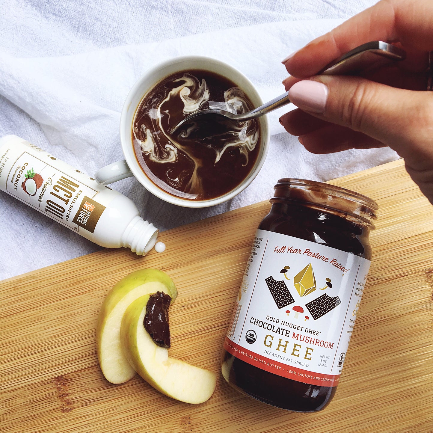 Chocolate Mushroom Ghee